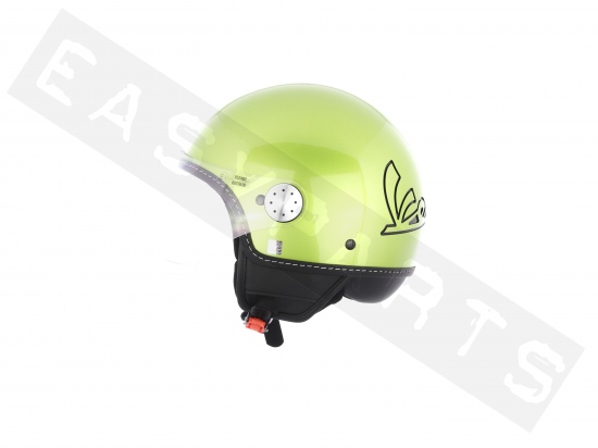 Piaggio Helm Demi Jet VESPA Visor 3.0 Speranza Groen 341/A
